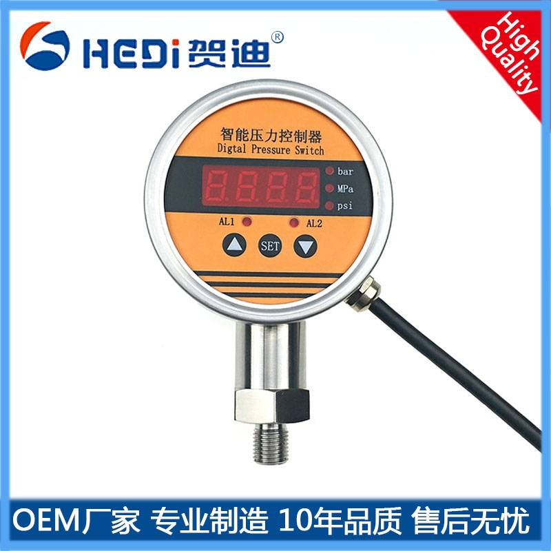 天津廠家批發壓力控制器HDK104 智能壓力控制器輸出220V 3A賀迪傳感儀器